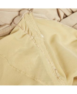 Women's Champaign Pink Jersey One Shoulder Evening Dress