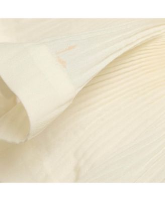 Women's Crepe Ruffled The Lovestruck Crop Top