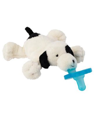 Baby Black and White Puppy Pacifier Teething & Feeding