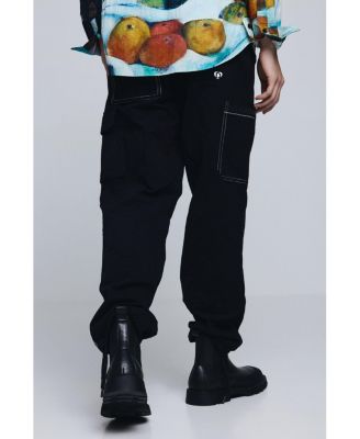 Men's Cargo pants with drawstring