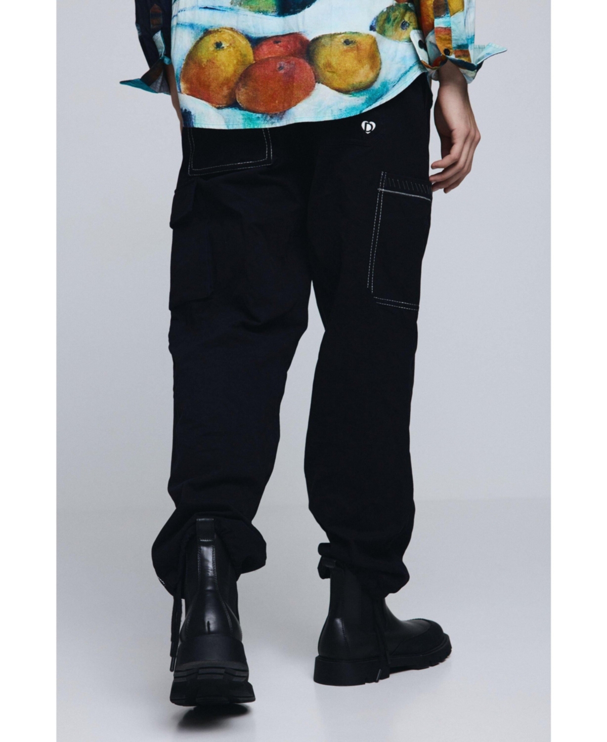 Desigual Men's Cargo pants with drawstring