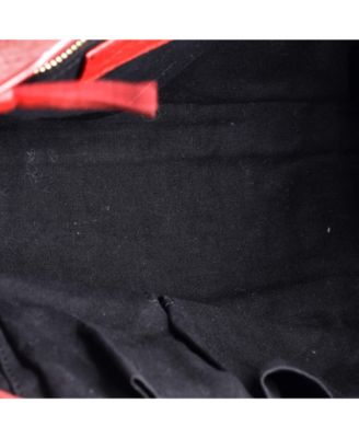 Small City Classic Metallic Edge Bag Leather