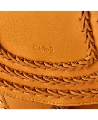 Medium Hudson Handbag Whipstitch Leather