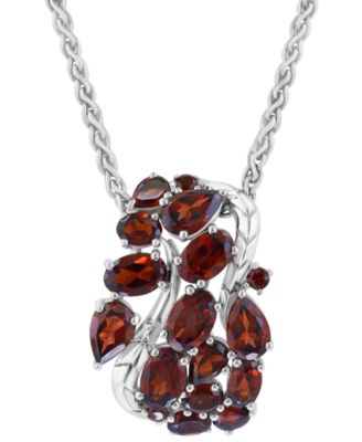 Amethyst Pendant Necklace (4-5/8 ct. t.w.) in Sterling Silver