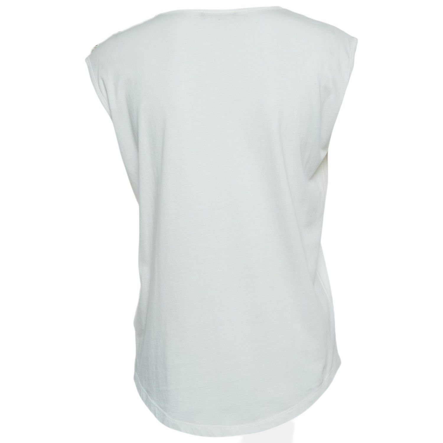 Women's White Cotton Top