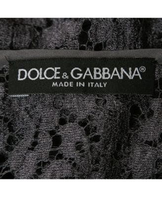 Women's Grey Lace V-Neck Top