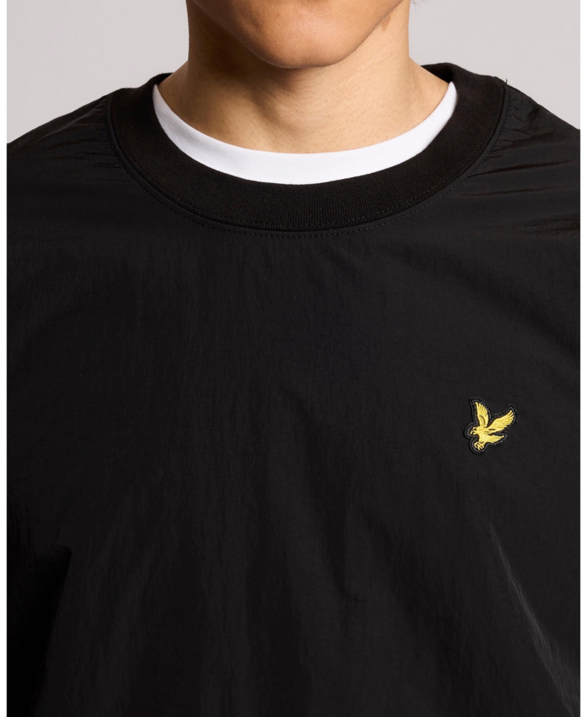Lyle & Scott Men's Half Raglan Hybrid Long Sweatshirt