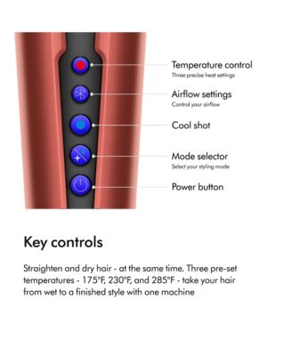 Special Edition Airstrait Hair Straightener | Strawberry Bronze/Blush Pink