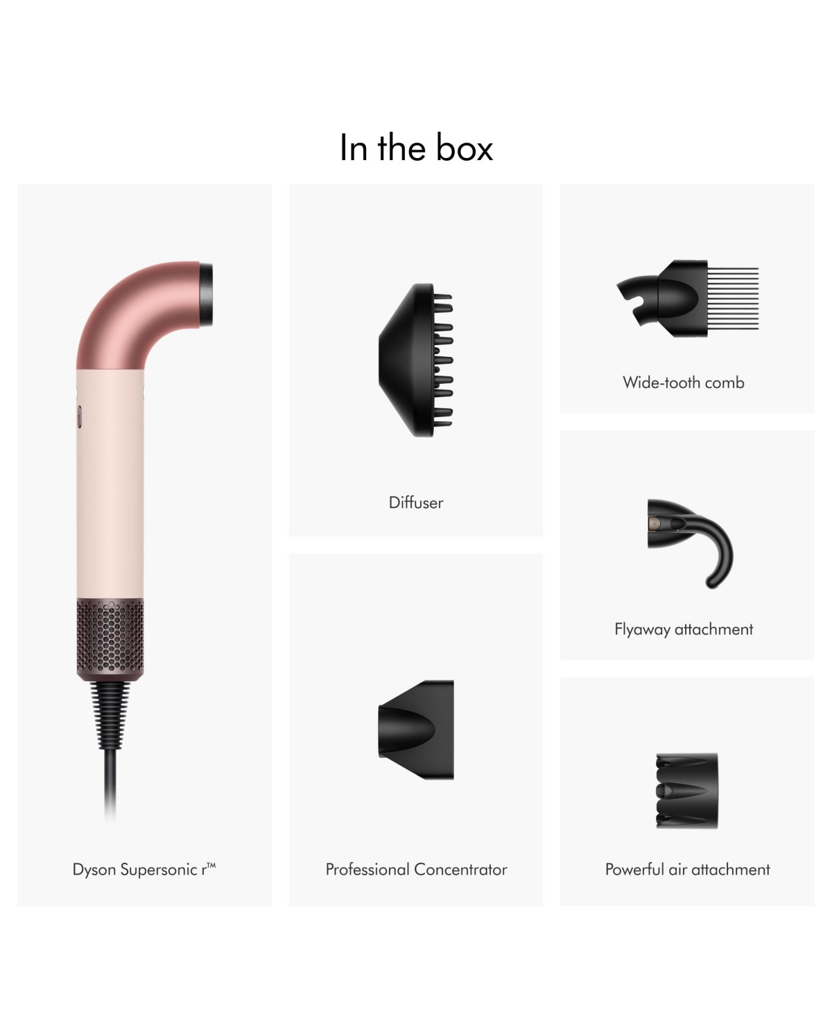 Dyson Supersonic r Hair Dryer | Ceramic Pink/Rose Gold