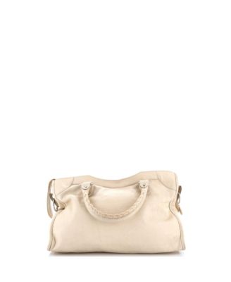 Medium City Giant Studs Bag Leather