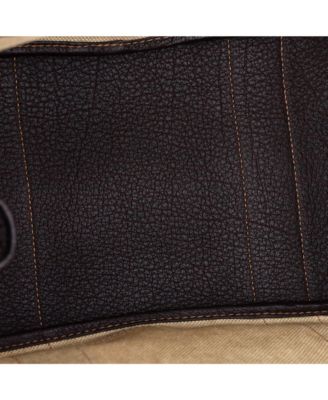 36 Garden Party Tote Toile and Leather