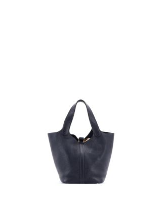 Pre-Owned HERMES PM Picotin Lock Bag Clemence