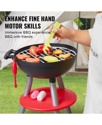 28-Piece BBQ Grill Playset with Electronic Sounds & Lights