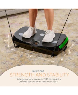 Rumblex 4D Vibration Plate Exercise Machine – Triple Motor Oscillation, Linear & Pulsation for Whole Body Fitness
