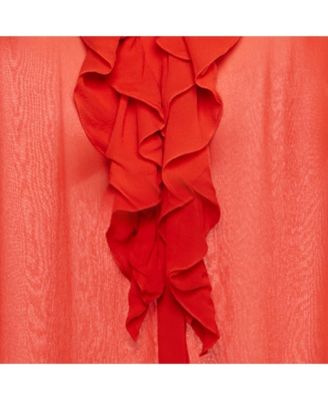 Women's Beige Cotton And Modal Faux Feather Detail T-Shirt