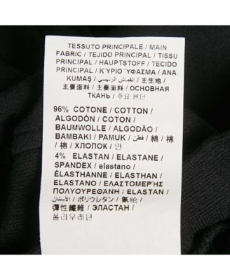 Women's Black Cotton Knit Applique Sweatshirt