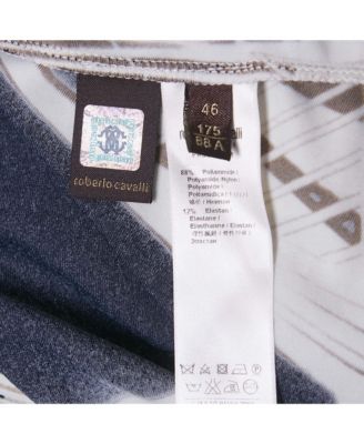 Women's Black Printed Jersey Maxi Skirt