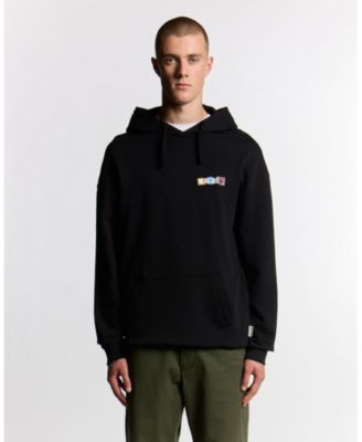 Men's Bold Letters Long Sleeve Graphic Hoodie