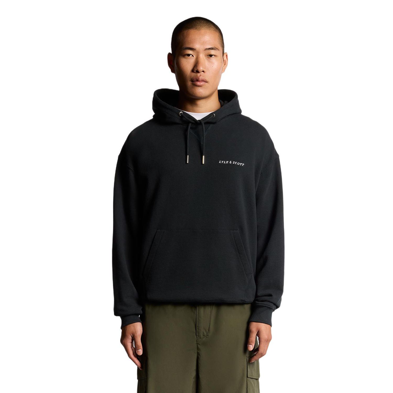 Men's Script Brushback Pullover Hoodie