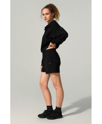 Women's Oversized Heirloom '89 Polo Collar Sweatshirt