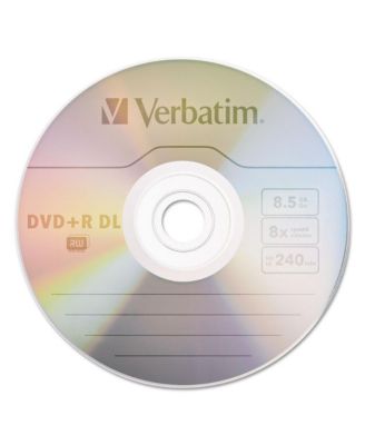 96542 8.5 GB 8X Dual-Layer DVD+R Discs Spindle - Silver (30/Pack