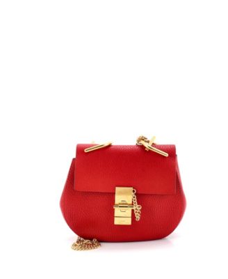 Mini Drew Crossbody Bag Leather