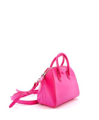 Mini Antigona Bag Glazed Leather