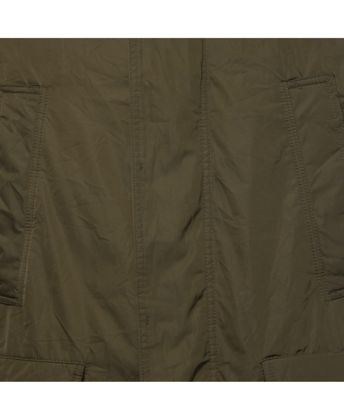 Pre-Owned Zadig & Voltaire Men's Green Synthetic Detachable Lining Bob Parka Jacket