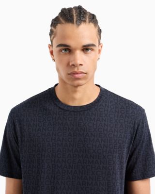 Men's Allover Logo Print T-Shirt