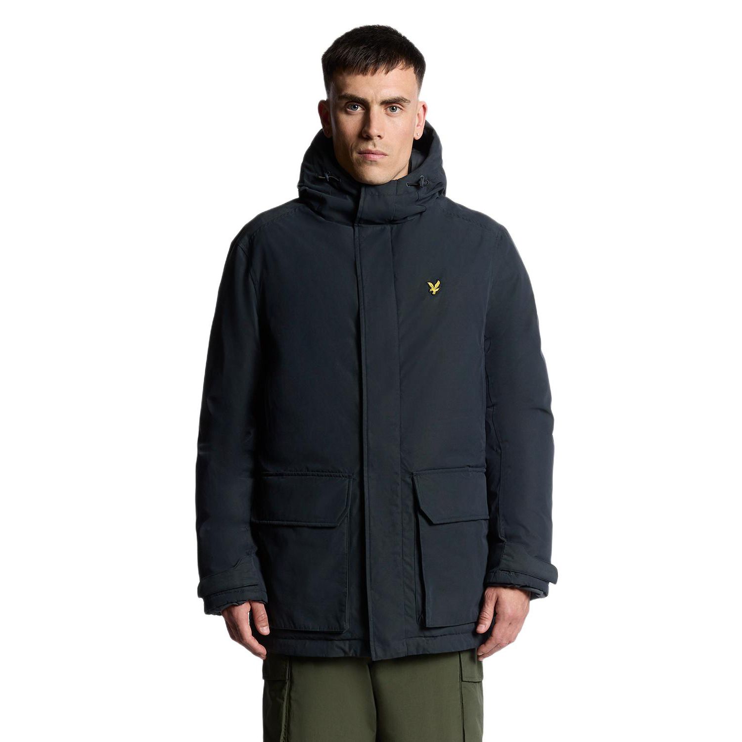Men's Long Sleeve Hooded Membrane Parka