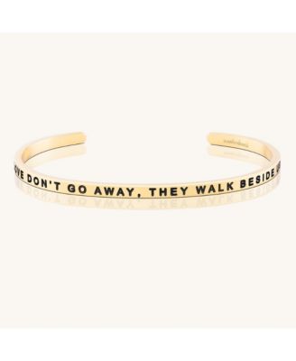 Mantra Those We Love Donat Go Away They Walk Beside Us Every Day / Original - Yellow gold / original