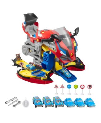 Motorcycle Engine Toy – 25 PCS Mechanic Set with Lights & Sounds, Removable Parts, Simulated Riding, Workshop Toy for Kids 3+ Toy