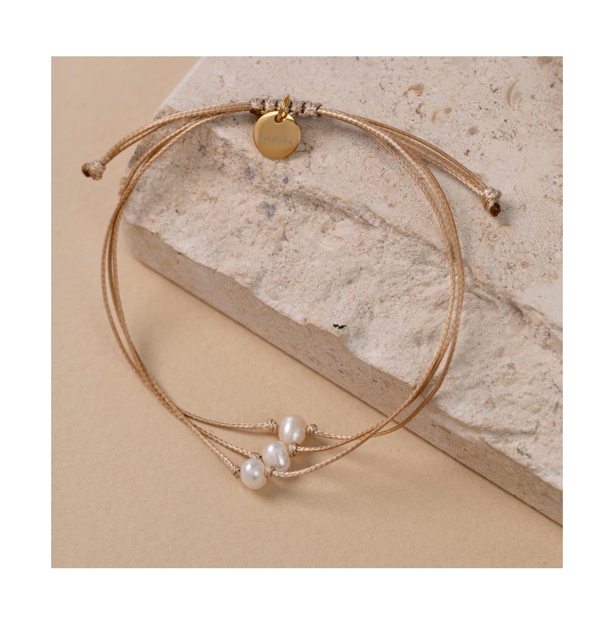 Mantra Thread Of Grit Grace Gratitude Pearl