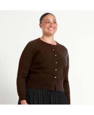 Plus Size Jasmine Fitted Knit Cardigan