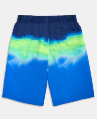 Boys' 8-20 Fade Ombre Print Swim Trunks
