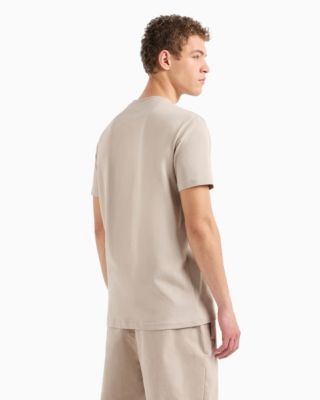 Men's Short Sleeve Crewneck Embroidered Graphic T-Shirt