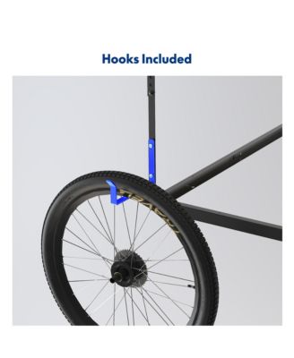 OHK Frame-Only OHK Series Ceiling Mounted Overhead Garage Storage Rack, Black — 48" X 96"