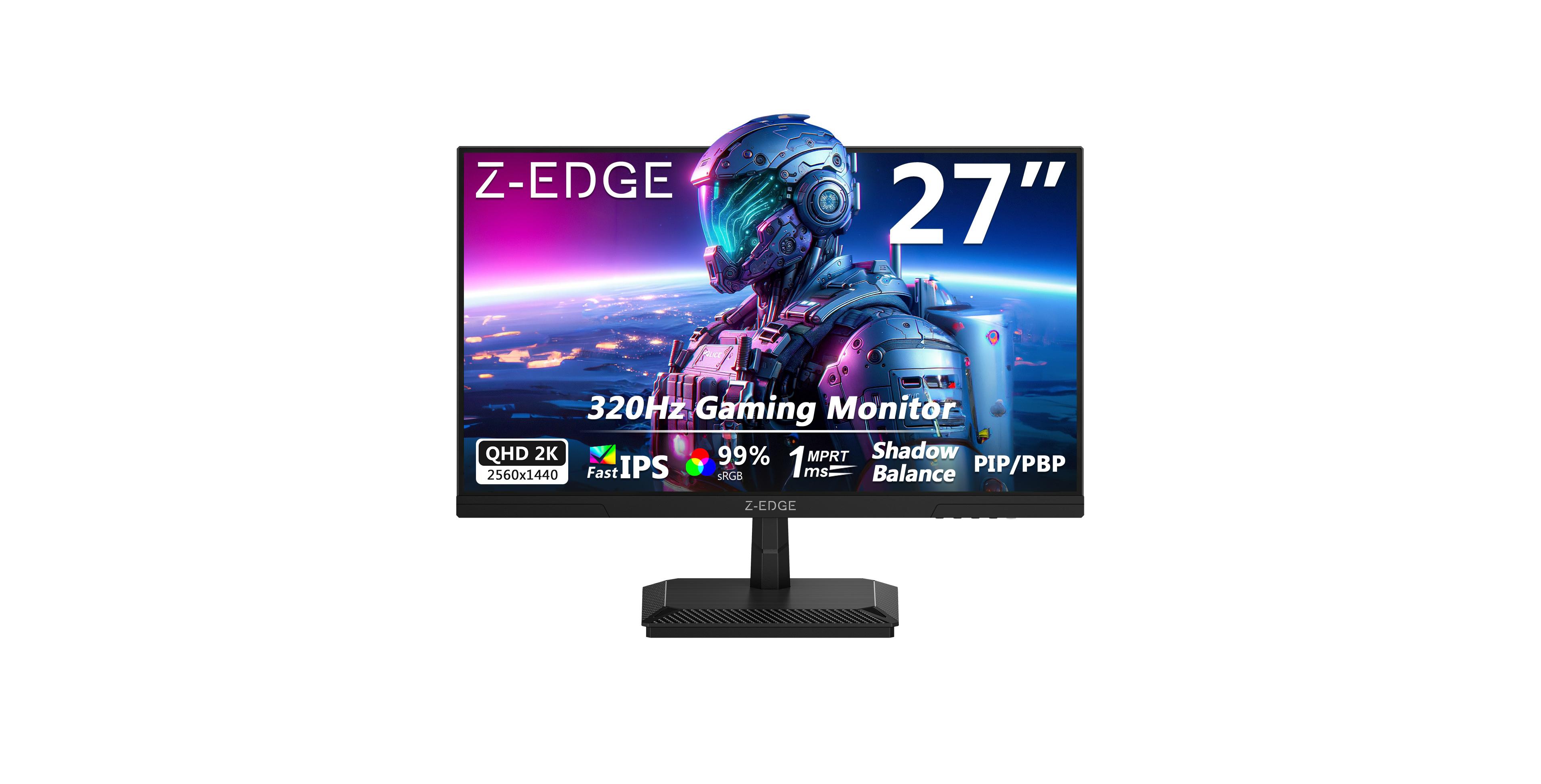 Z-edge G27IS 27" Fast Ips Qhd 2560x1440 320Hz 1ms Gaming Monitor
