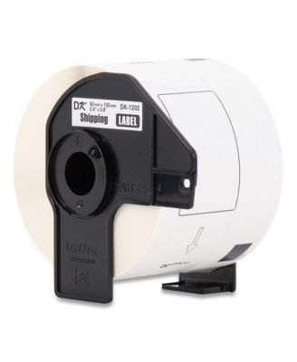 DK120224PK 2.4 in. x 3.9 in. Die-Cut Shipping Labels - White (24/Pack