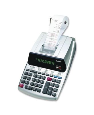 2198C001 3.7 Lines/Sec MP11DX-2 Printing Calculator - Black/Red Print
