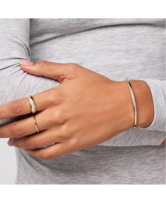 Gold Bangle Bracelet - Kira Bracelet