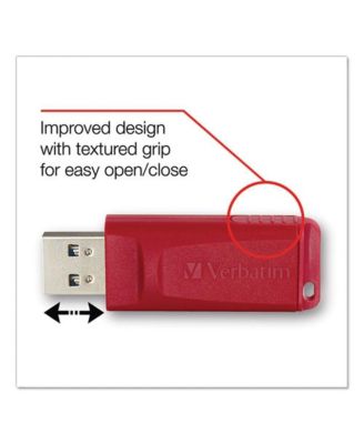 97005 Store 'n' Go 64 GB USB Flash Drive - Red