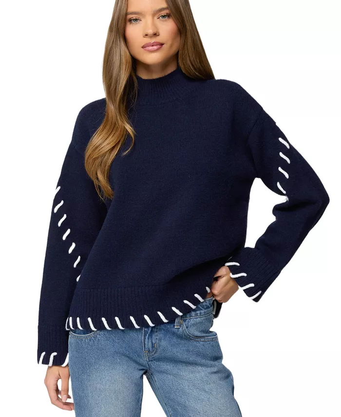 Women's Indah Contrast Stitch Oversized Sweater