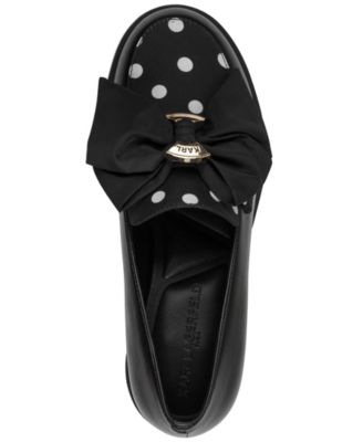 Women's Camilia Fan Polka-Dot Loafers