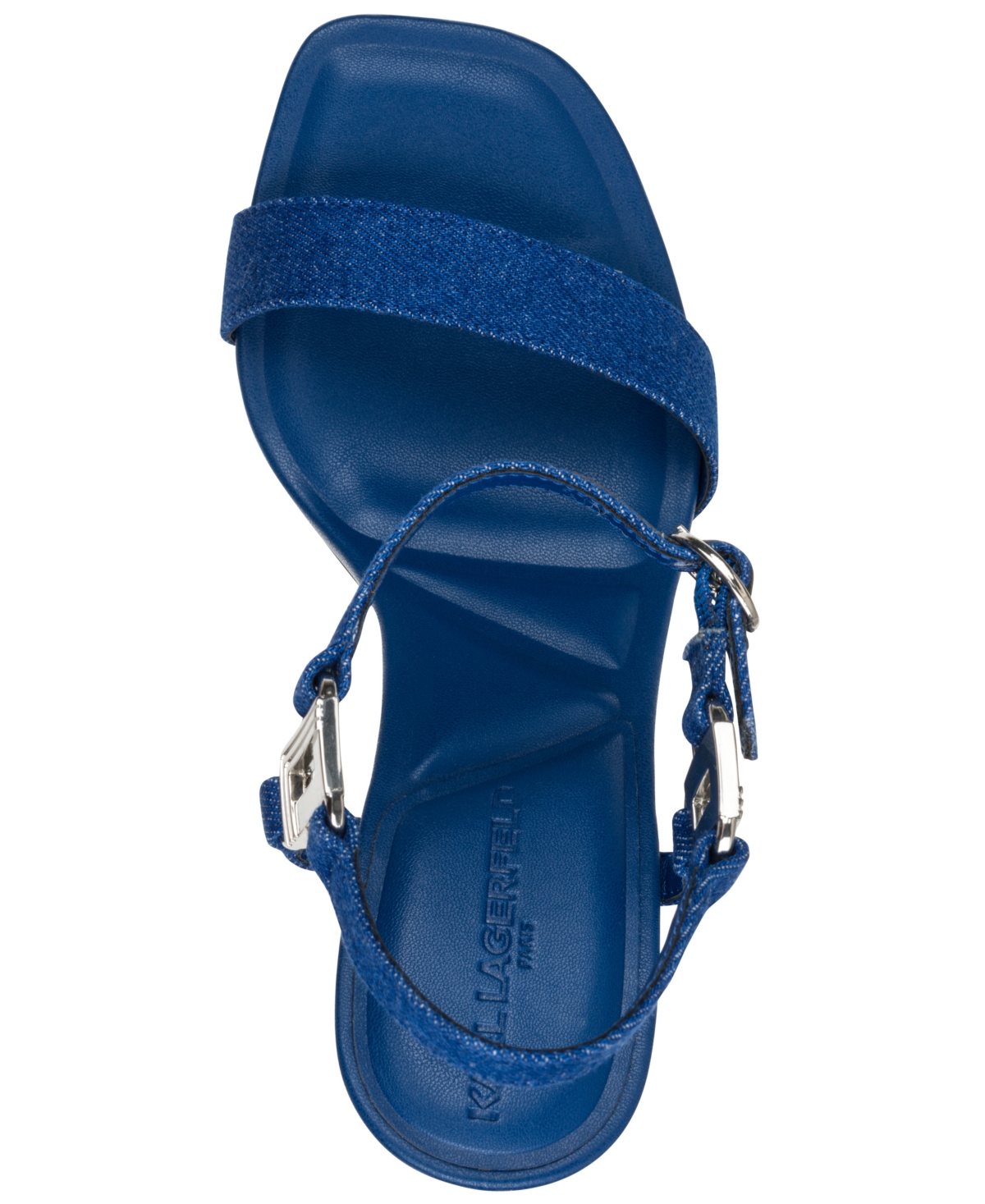 Karl Lagerfeld Paris Cybil High-Heel Square-Toe Sandals