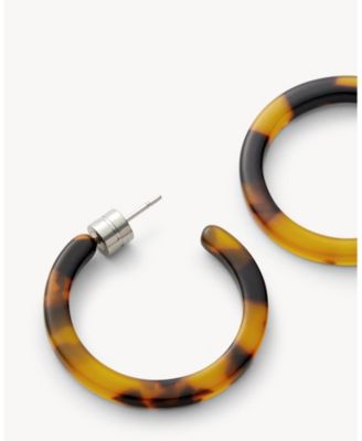Wome's Mini Hoops in Classic Tortoise