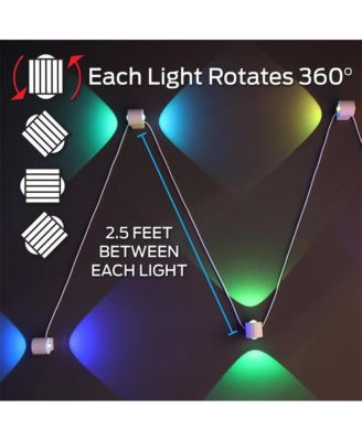  12 Ft Two-Sided Multi-Position Indoor Sconce Smart Lights