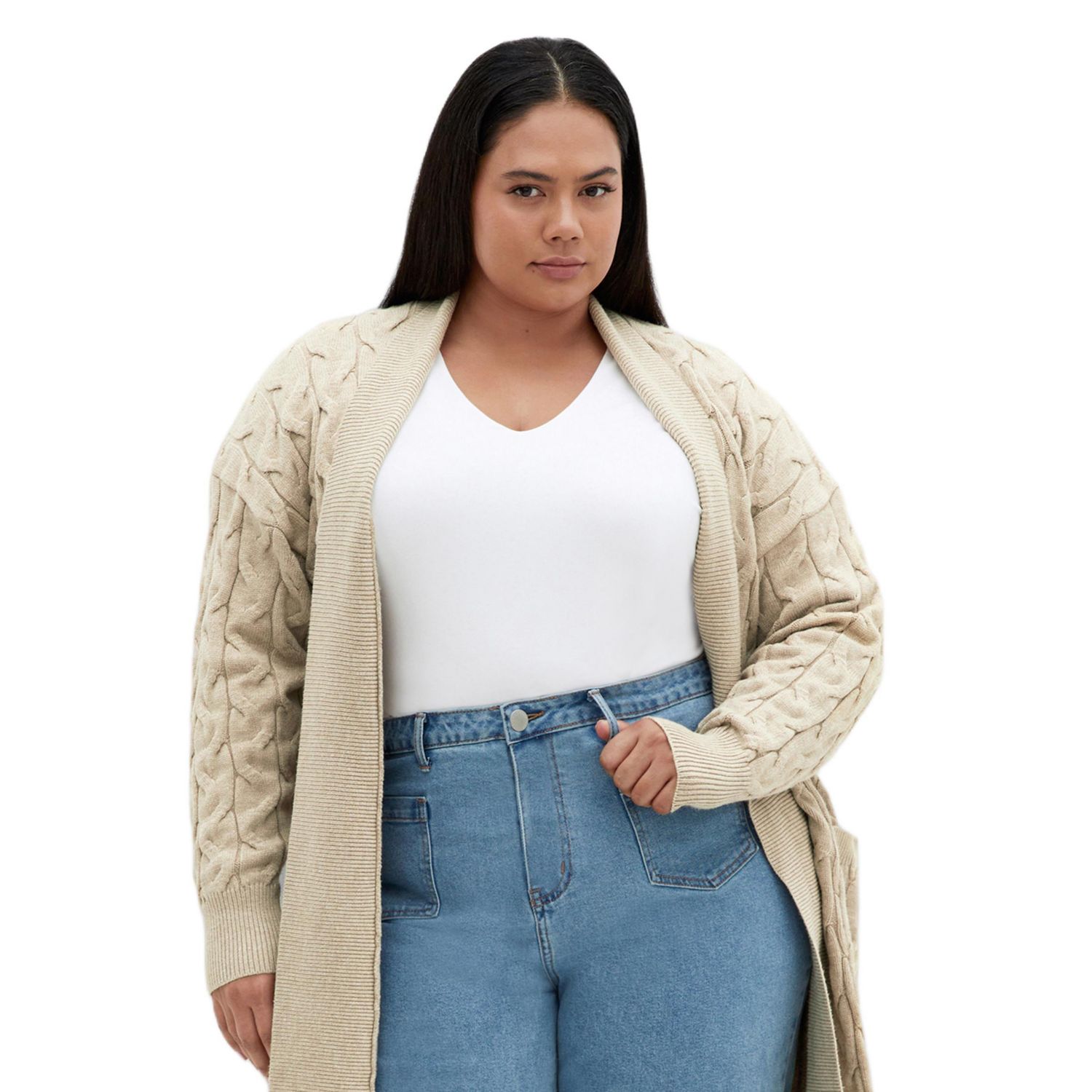 Plus Size Charissa Cardigan