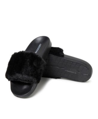 Women's Faux Shearling Slide Sandal