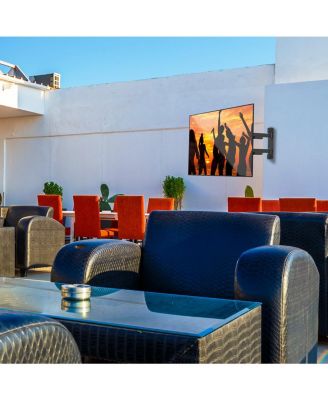 PS400SG Stainless Steel Full-Motion Single Stud Outdoor Mount for 30” - 70” TVs